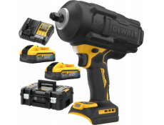 rázový uťahovač Dewalt rázový uťahovač 1/2 18V DCF961H2G 1626Nm 2x5,0Ah GFN TSTAK