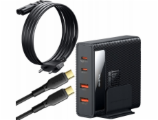 Nabíjacia stanica GaN 100W Mcdodo CH-1802, 2x USB-C, 2x USB-A (čierna)