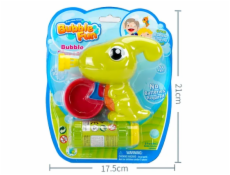 Bublifuk Dinosaurus s náplňou 60 ml - zelený