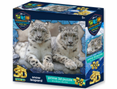 PUZZLE - GES Snežné leopardy 100 dielikov