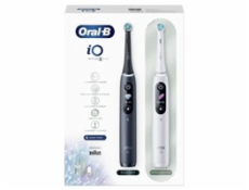 BAZAR - Oral-B iO8 Series Duo set zubných kefiek, magnetický, displej, 6 režimov, tlakový senzor - pošk. obal