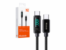 Mcdodo CA-8820 100W USB-C na USB-C kábel, 1.2m (black)