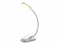 Bezdrôtová lampa Glocusent Posh Premium book light, USB-C 1000mAh časovač (biela)