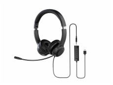 Acer Office Headset AHW154/Stereo/Jack/Drôt/Čierna