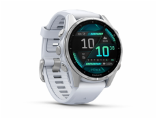 GARMIN fenix 8 - 43mm, AMOLED, Silver, Whitestone