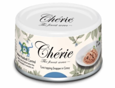 CHERIE Tuna and snapper mix - mokré krmivo pre mačky - 80g