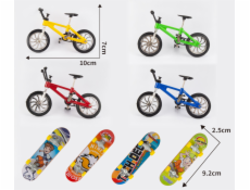 Bicykel + skateboard (vel.10x7cm /9,2x2,5cm)