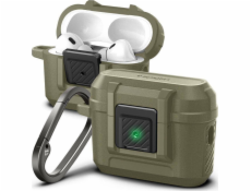 Pouzdro Spigen pro APPLE AIRPODS PRO 1 / 2 Spigen Lock Fit matné khaki