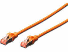 Digitus Patchcord CAT6, S-FTP, 0,5 m, oranžový (DK-1644-005/OR)