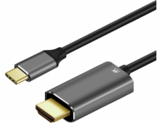 USB Art USB-C - HDMI kabel 1,8 m Černošedý (KABUSBC OEM-C4-2)