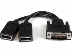 StarTech DMS-59 - DisplayPort x2 kabel 0,2 m černý (DMSDPDP1)