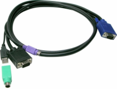 LevelOne LevelOne KVM kabel ACC-3203 USB+PS/2 5,00 m