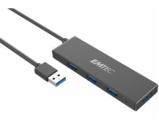 Emtec USB HUB EMTEC Hub Ultra Slim USB 3.1 4portový T620A Type-A