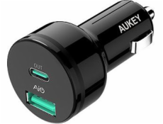 Aukey CC-Y7 nabíječka 1x USB-A 1x USB-C 3A (CC-Y7)