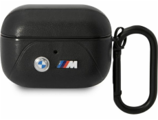 BMW BMAP22PVTK kryt AirPods Pro black/black Leather Curved Line