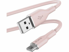 Puro USB-A – USB-C kabel USB 1,5 m růžový (PUR676)