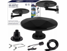 Mistral RTV anténa Mistral MI-ANT07 UFO DVB-T2 anténa - ČERNÁ