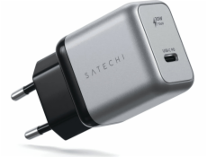 Nabíječka SATECHI 30W USB-C PD GAN STĚNOVÁ NABÍJEČKA ST-UC30WCM-EU (ŠEDÁ)