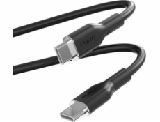 Puro USB-C – USB-C kabel USB 1,5 m černý (PUR669)