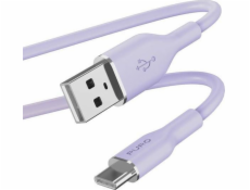 Puro USB-A – USB-C kabel USB 1,5 m fialový (PUR679)