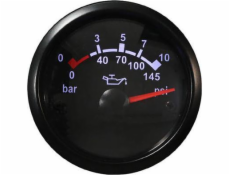 Auto GAUGE Clock AUTOMATICKÝ GAUGE 52mm T90 Tlak oleje