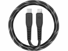 Energea USB-C – Lightning USB kabel 3 m černý (CBL-NFCL-BLK300)