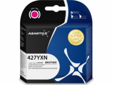 Inkoust Asarto pro Brother 427MXN | LC427XLM | 5000 stran | purpurová