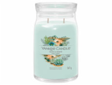 Svíčka ve skleněné dóze Yankee Candle, Aloe a agáve, 567 g