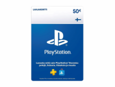 PSN LIVE CARD 50 EUR dobíjecí karta