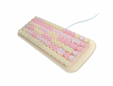 MOFII Candy M wired mechanical keyboard (cream)