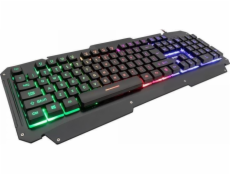 MS Keyboard MS Elite C330 Herní klávesnice LED s americkým rozložením