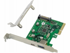 Conceptronic USB adaptér CONCEPTRONIC PCI Express Card 2-port 1xUSBC 1XUSBA USB 3.2