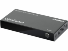 Manhattan  8K@60Hz 2portový HDMI-Switch 48G IR-Fernbedíenung