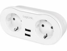 LogiLink  2 chytré Wi-Fi zásuvky bílé