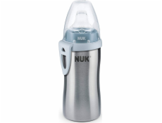 NUK  Trinkflasche Active Cup Edelstahl 215ml modrá