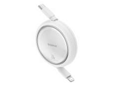 Baseus Free2Pull Cable USB-C do iP 20W (biela)