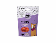 PAN. BANDIT STRIPS Kachní stripsy - pochoutka pro psy - 80 g