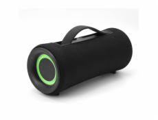 Gembird SPK-BT-LED-04 prenosný bezdrôtový boombox Bluetooth reproduktor, LED, čierny