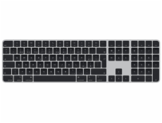 Apple Magic Keyboard s Touch ID a numerickou klávesnicí CZ Black