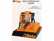 Beta Tools BETA SIDE NÝTOVAČ, 4 VÝMĚNNÉ HROTY 1741B DISPLEJ 6 ks. BE1741B-EB6