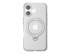 Torras Ostand Spin Case for iPhone 16 Plus (Transparent)