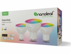 Motorola Nanoleaf Essentials Smart - sada 3 žárovek GU10 (technologie Matter)