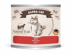 NATURAL TRAIL Cat  Alpha Beef puszka 200g