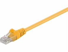 Goobay Goobay 95556 CAT 5e patch kabel, U/UTP, žlutý, 1,5 m