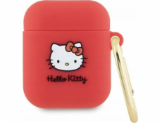 Sourcing Hello Kitty HKAP23DKHSF Airpods Pro 2 (2022/2023) kryt fuchsiový/fuschia silikonový 3D Kitty Head