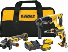 Sada elektrického nářadí Dewalt 18V xr dch133 dcg405 dcf620 2x5ah