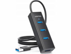 UNITEK ACTIVE HUB USB-A 5GBPS, 4X USB-A