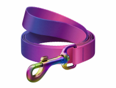 WAUDOG gradient nylon dog leash, 15mm wide, 122cm long, purple