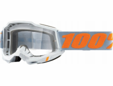 100% Gogle 100% ACCURI 2 SPEEDCO (Szyba Przezroczysta Anti-Fog, LT 88%-92%) (NEW)