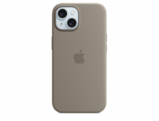 iPhone 15 + Silicone Case with MagSafe - Clay